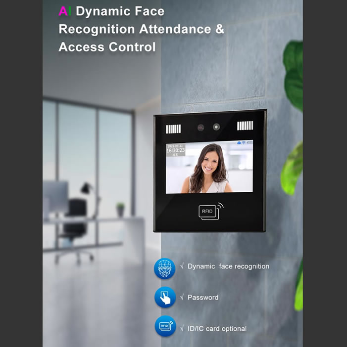 AIFace11 Dynamic Facial Recognition System Terminal